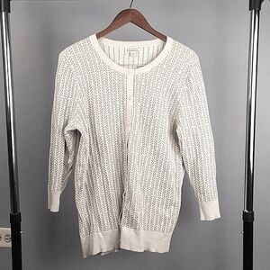 Merona Gray Button Down Cardigan Sweater